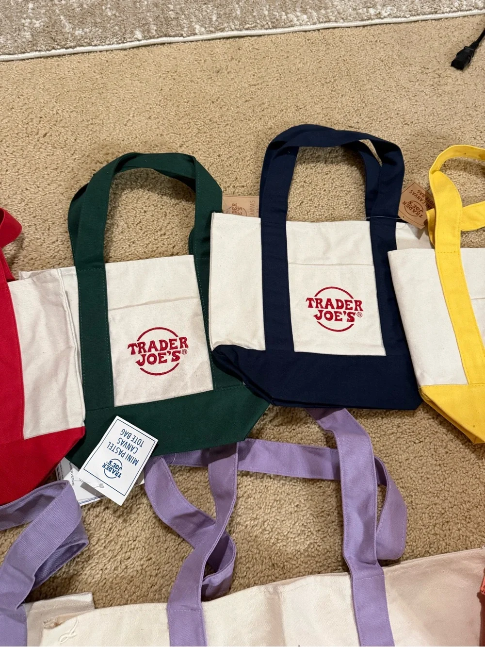 *NWT* Bundle of Trader Joe’s totes